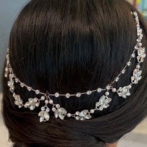 Crystal and Pearl Bridal Headpiece